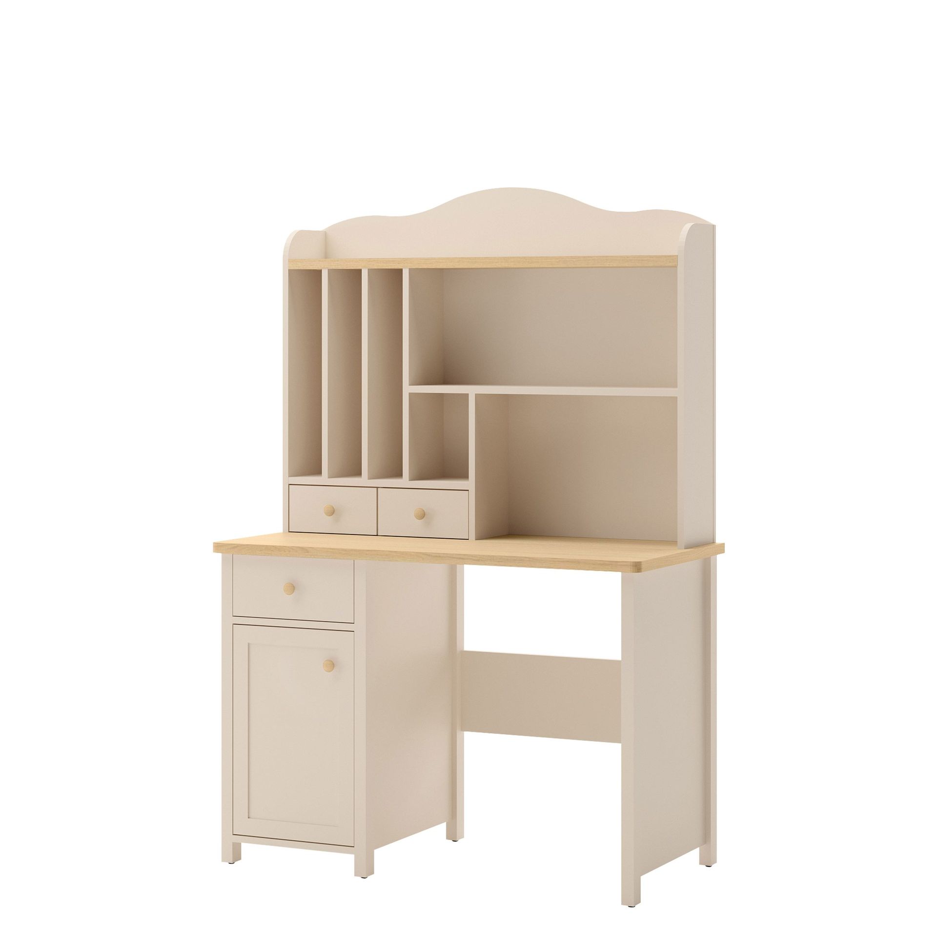 Skrivebord Story Beige, eik - Beige, eik