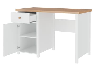 skrivebord Story Beige, eik - Beige, eik - Møbler - Bord - Kontorbord - Skrivebord