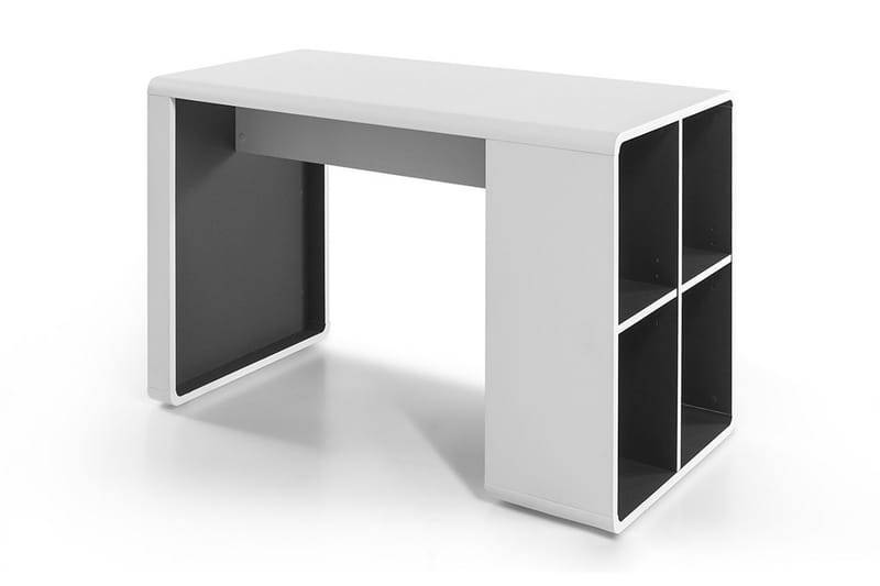 Tadeo Hurts - Hvit/Grå - Møbler - Bord - Kontorbord - Skrivebord