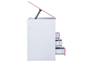 Tegnebord for barn vippbart rosa og hvit - Møbler - Bord - Kontorbord - Skrivebord