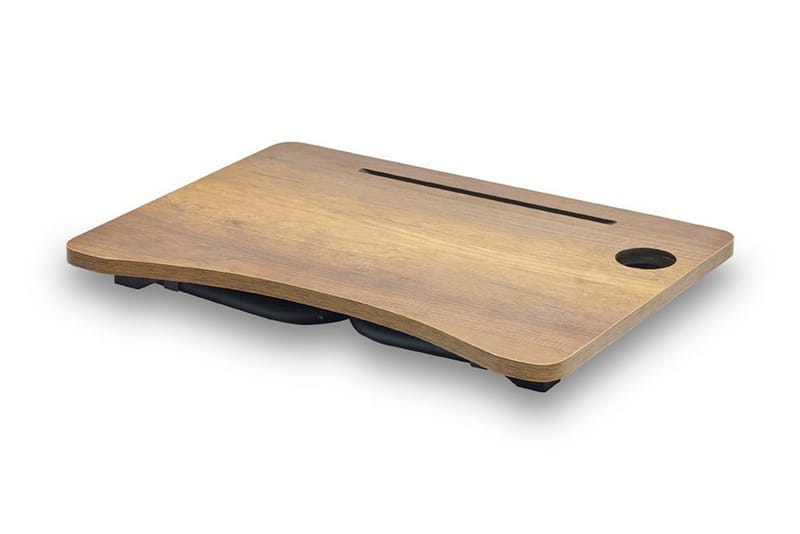 Tukums Datastativ 60 cm - Valnøttbrun/Svart - Møbler - Bord - Kontorbord - Skrivebord