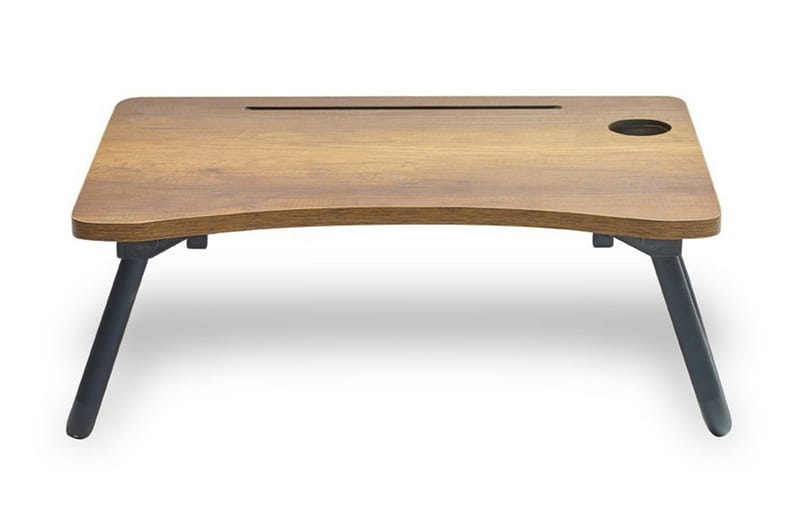 Tukums Datastativ 60 cm - Valnøttbrun/Svart - Møbler - Bord - Kontorbord - Skrivebord