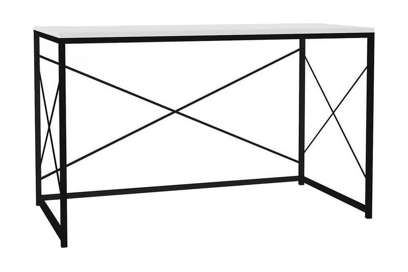 Tuna Skrivebord 121x72x121 cm - Hvit - Skrivebord