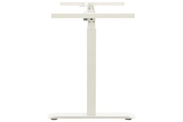Understell til sitte-/ståbord manuell høydejustering hvit - Hvit - Møbler - Bord - Kontorbord - Skrivebord