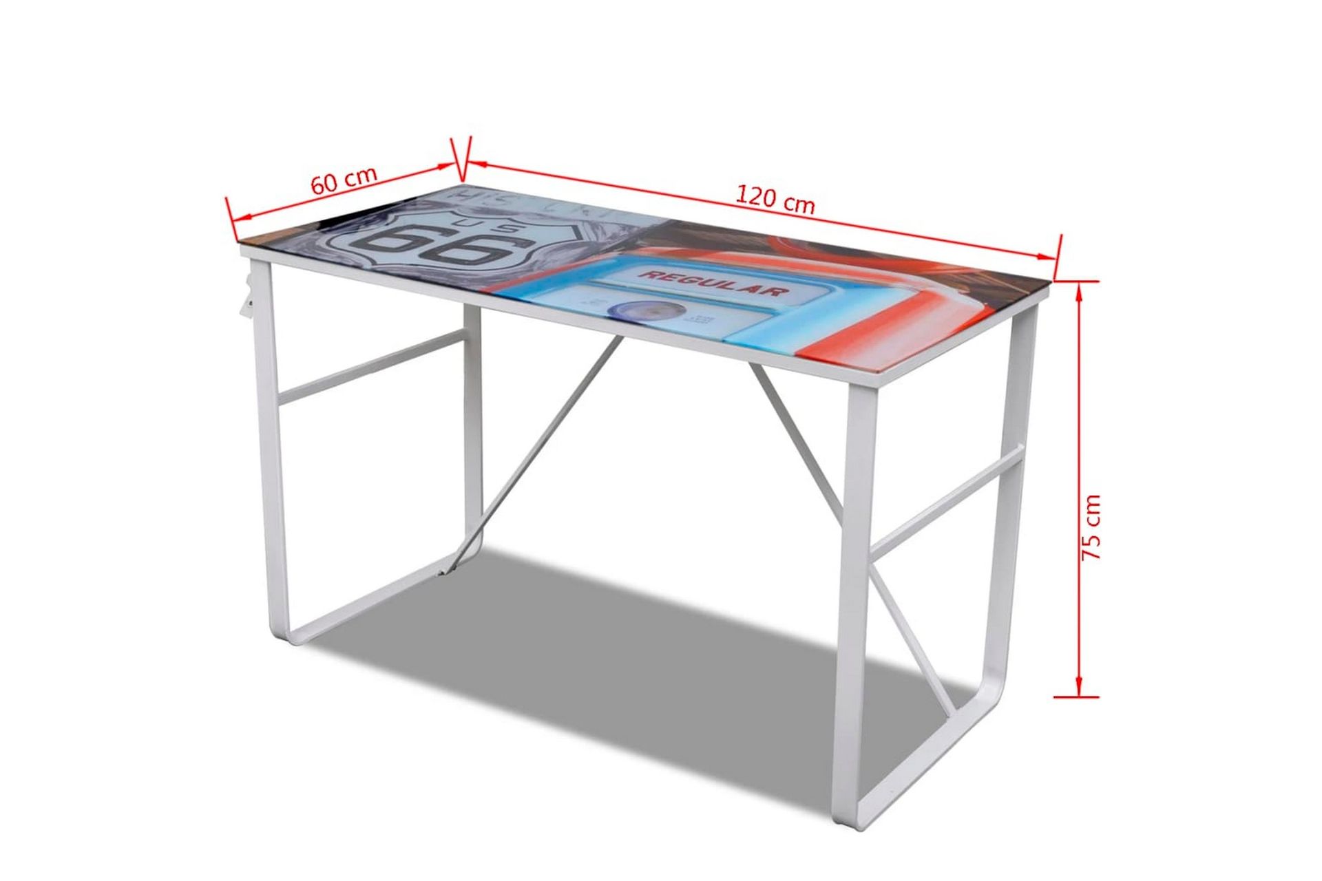 Unikt rektangulrt skrivebord - Møbler - Bord - Kontorbord - Skrivebord