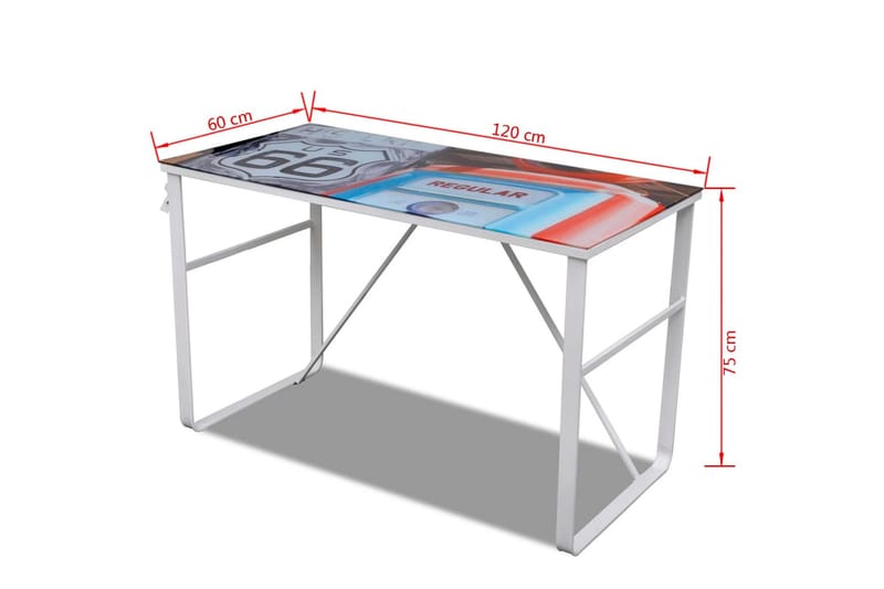 Unikt rektangulrt skrivebord - Møbler - Bord - Kontorbord - Skrivebord