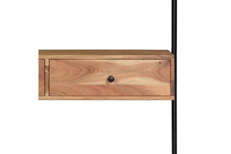 Vegghengt skrivebord 90x40x170 cm heltre akasie - Møbler - Bord - Kontorbord - Skrivebord
