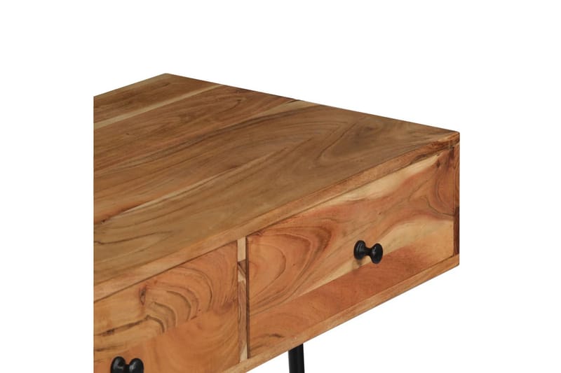 Vegghengt skrivebord 90x40x170 cm heltre akasie - Møbler - Bord - Kontorbord - Skrivebord