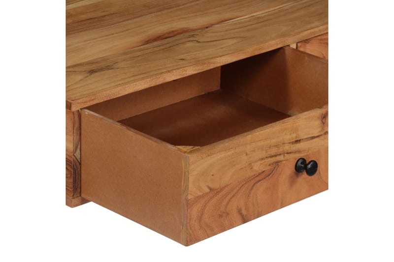 Vegghengt skrivebord 90x40x170 cm heltre akasie - Møbler - Bord - Kontorbord - Skrivebord