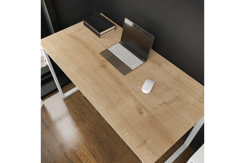 Vinresk Skrivebord 60x74x120 cm - Hvit - Skrivebord