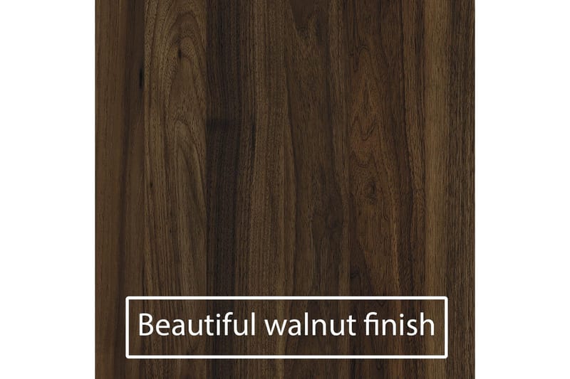 Webster Skrivebord 107 cm med Oppbevaringsskuff Valnøttsbrun - Novogratz - Møbler - Bord - Kontorbord - Skrivebord