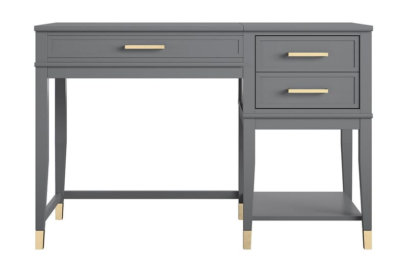 Westerleigh Hev- og Senkbart Skrivebord 116 cm med Skuffer G, CosmoLiving