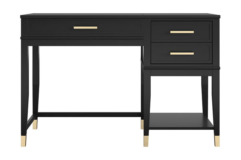 WesterleigH Skrivebord 116 cm Høy- og senkbart 3 Skuffer Sva - CosmoLiving - Møbler - Bord - Kontorbord - Skrivebord - Hev og senkbart skrivebord