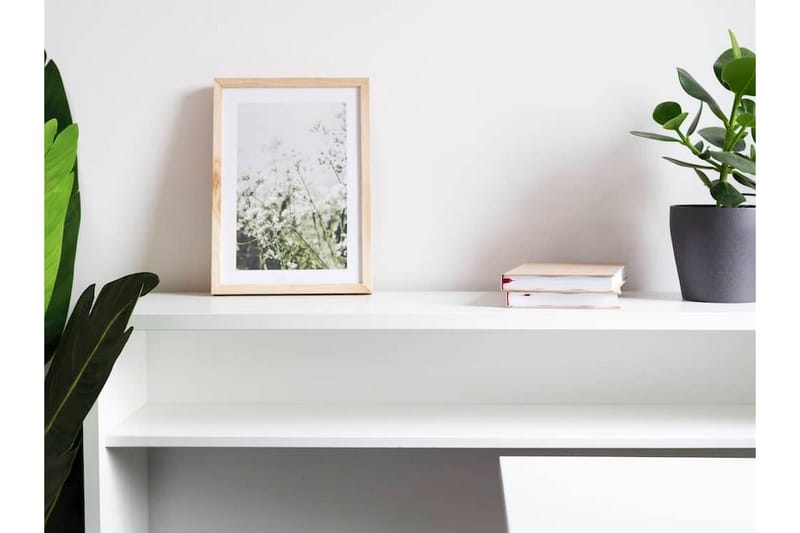 White - Møbler - Bord - Kontorbord - Skrivebord - Hjørneskrivebord