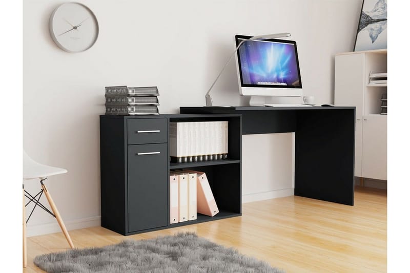 Wickston Skrivbord 120 cm Anthracite - Møbler - Bord - Kontorbord - Skrivebord