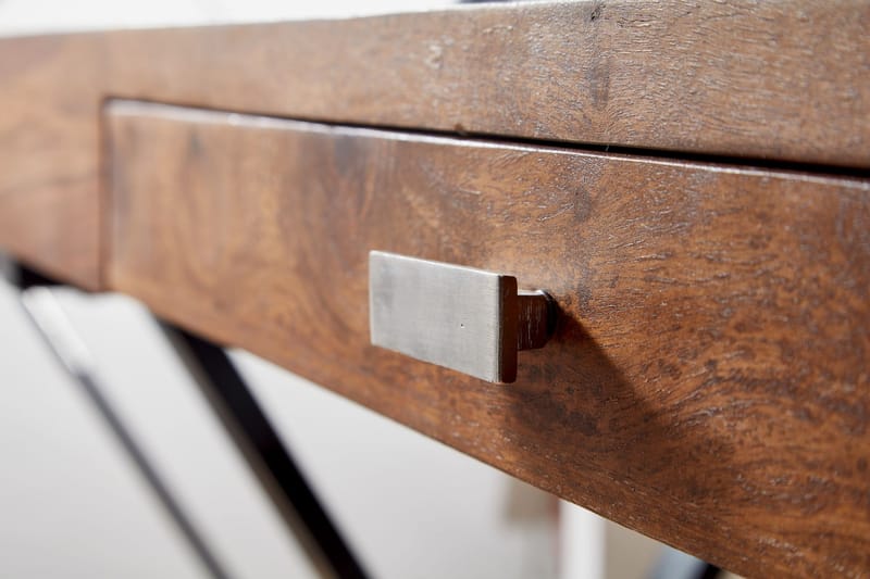 Wilhem Skrivebord 120 cm Rektangulær - Natur - Møbler - Bord - Kontorbord - Skrivebord