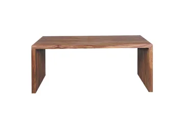 Skrivebord Wohnling Ben i massivt tre landlig stil 200x100 cm, rosentre - 200x100 cm, rosentre - Møbler - Bord - Kontorbord - Skrivebord