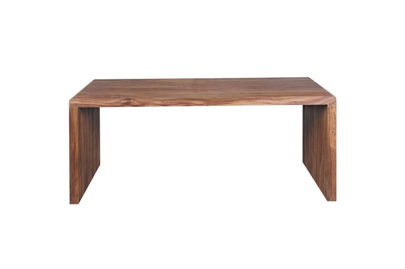 Skrivebord Wohnling Ben i massivt tre landlig stil 200x100 cm, rosentre - 200x100 cm, rosentre - Møbler - Bord - Kontorbord - Skrivebord
