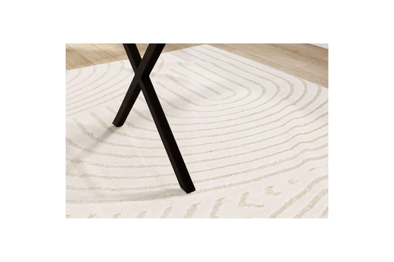 Skrivebord Wohnling Massivt treverk trekanter metallbein landlig stil Svart, krysset, 200x100 cm - Svart, krysset, 200x100 cm - Møbler - Bord - Kontorbord - Skrivebord