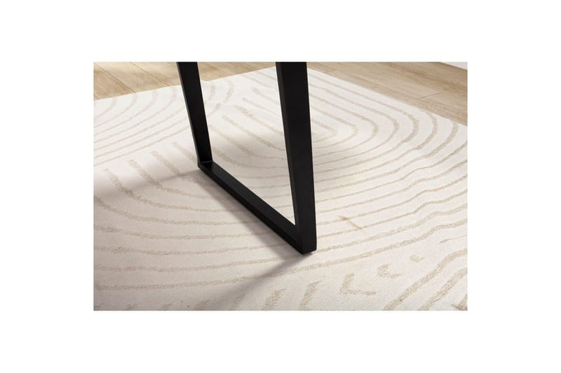 Skrivebord Wohnling Massivt treverk trekanter metallbein landlig stil Svart, vinklet, 180x90 cm - Svart, vinklet, 180x90 cm - Møbler - Bord - Kontorbord - Skrivebord