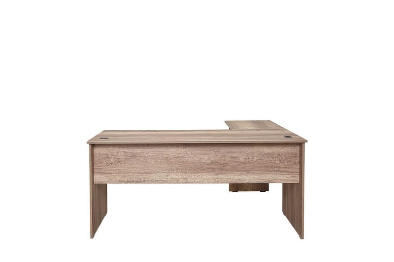 Soonam Skrivebord 160x144 cm - Lyse brun - Møbler - Bord - Kontorbord - Skrivebord
