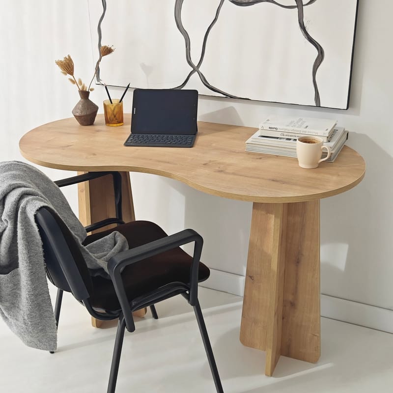 Soryn skrivebord 120 cm - Safir Eik - Møbler - Bord - Kontorbord - Skrivebord