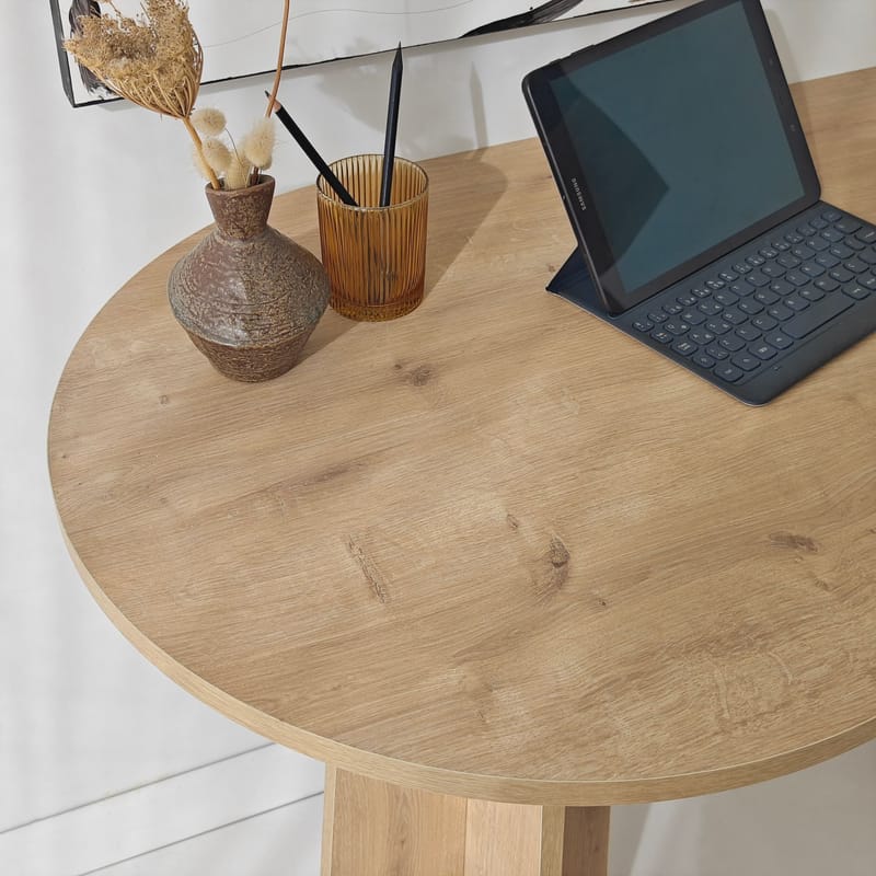 Soryn skrivebord 120 cm - Safir Eik - Møbler - Bord - Kontorbord - Skrivebord