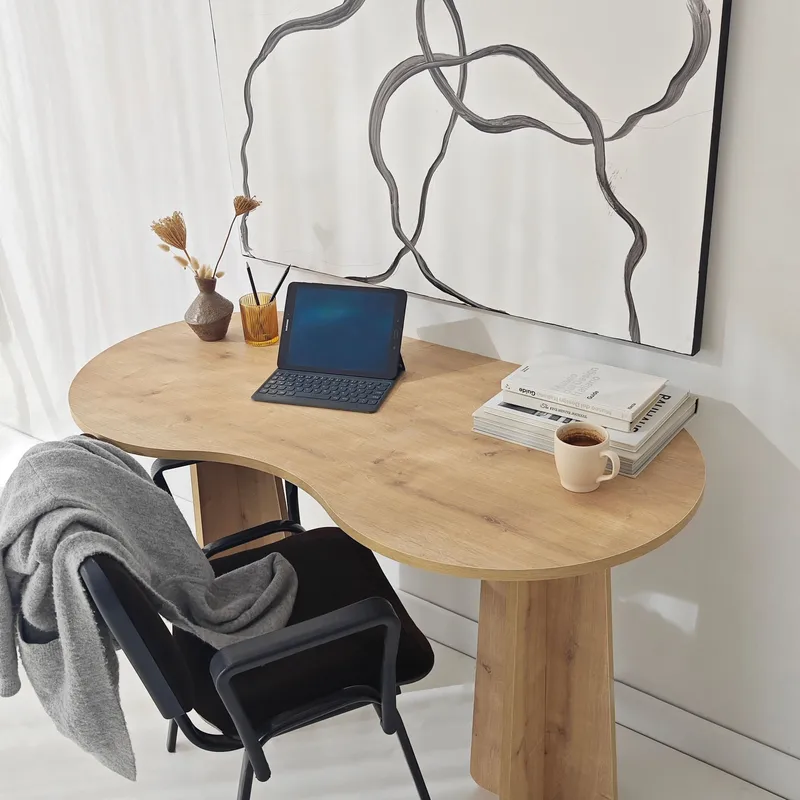 Soryn skrivebord 120 cm - Safir Eik - Møbler - Bord - Kontorbord - Skrivebord