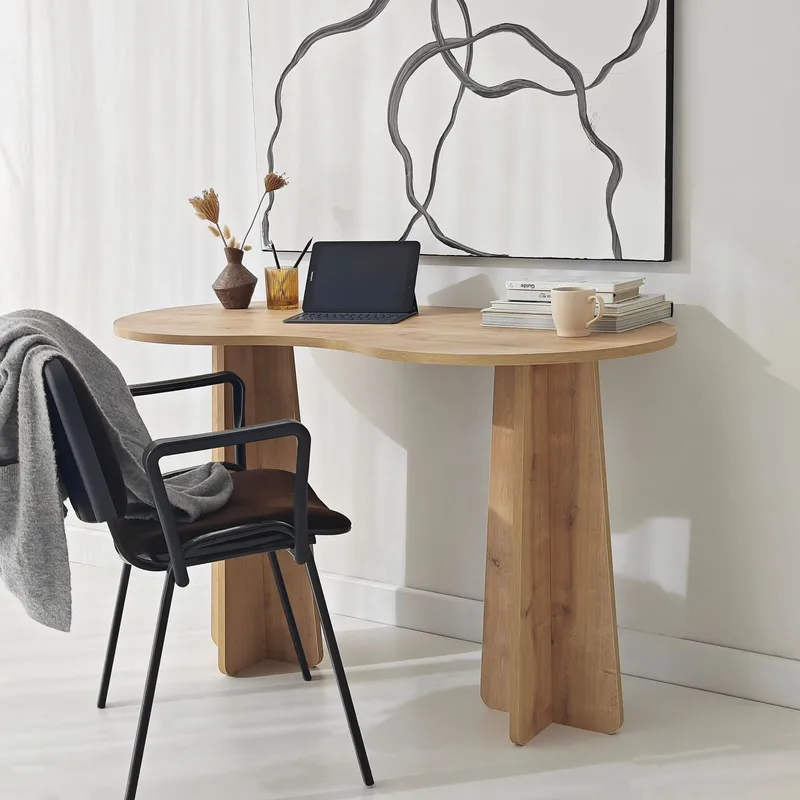 Soryn skrivebord 120 cm - Safir Eik - Møbler - Bord - Kontorbord - Skrivebord