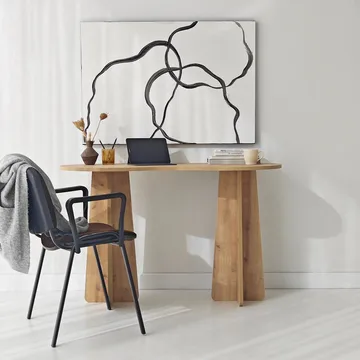Soryn skrivebord 120 cm - Safir Eik - Møbler - Bord - Kontorbord - Skrivebord