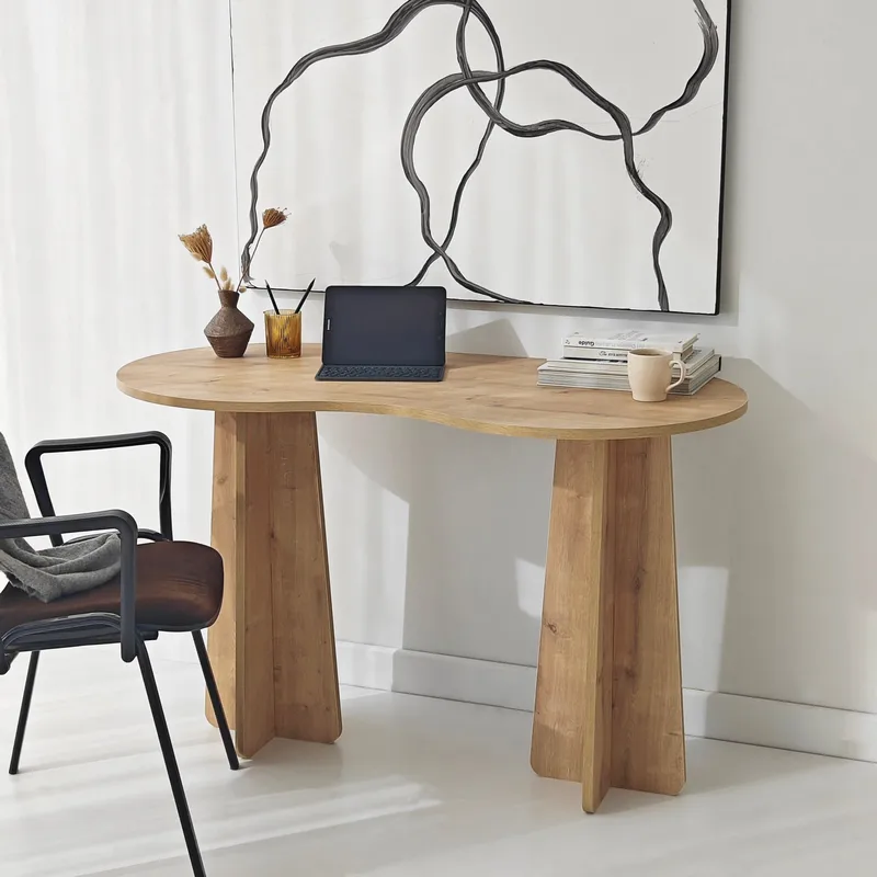 Soryn skrivebord 120 cm - Safir Eik - Møbler - Bord - Kontorbord - Skrivebord