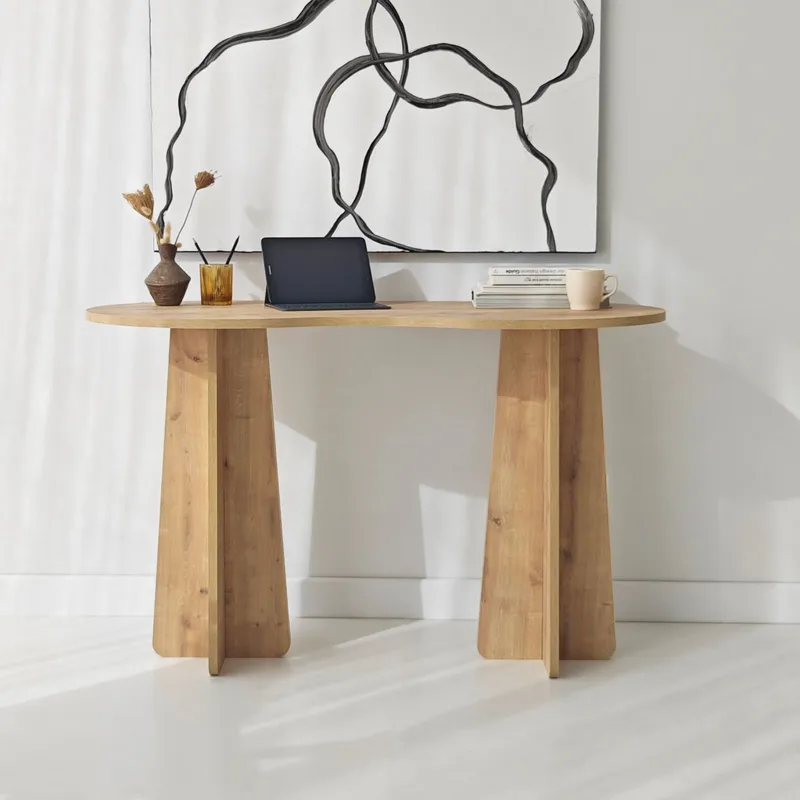 Soryn skrivebord 120 cm - Safir Eik - Møbler - Bord - Kontorbord - Skrivebord
