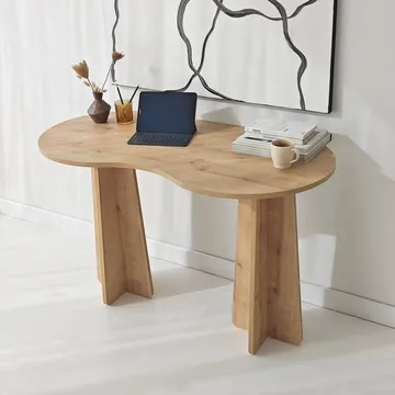 Soryn skrivebord 120 cm - Safir Eik - Møbler - Bord - Kontorbord - Skrivebord