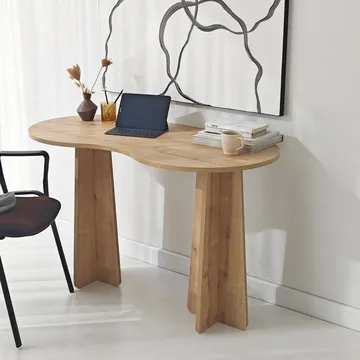 Soryn skrivebord 120 cm - Safir Eik - Møbler - Bord - Kontorbord - Skrivebord