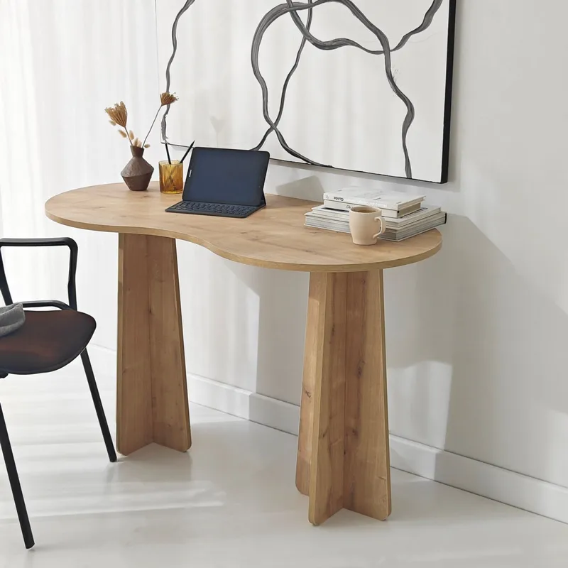 Soryn skrivebord 120 cm - Safir Eik - Møbler - Bord - Kontorbord - Skrivebord