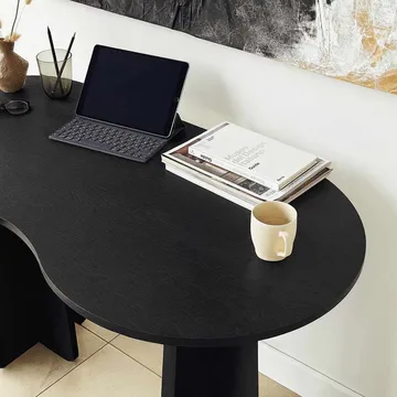 Soryn skrivebord 120 cm - Svart - Møbler - Bord - Kontorbord - Skrivebord