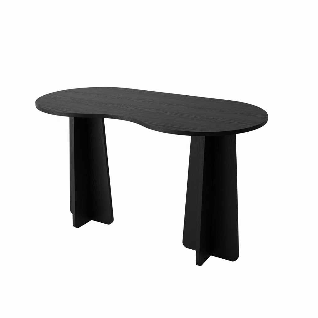 Soryn skrivebord 120 cm - Svart