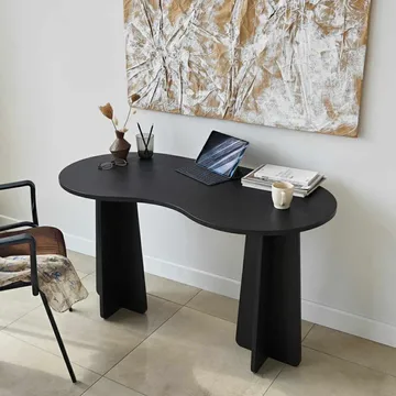 Soryn skrivebord 120 cm - Svart - Møbler - Bord - Kontorbord - Skrivebord