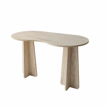 Soryn skrivebord 120 cm - Travertin - Møbler - Bord - Kontorbord - Skrivebord