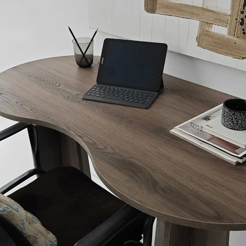 Soryn skrivebord 120 cm - Valnøtt - Møbler - Bord - Kontorbord - Skrivebord
