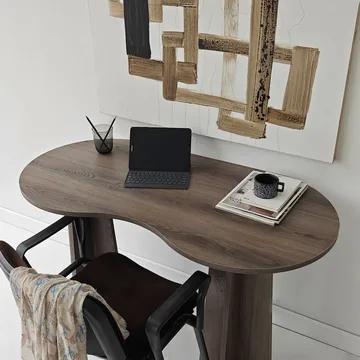Soryn skrivebord 120 cm - Valnøtt - Møbler - Bord - Kontorbord - Skrivebord