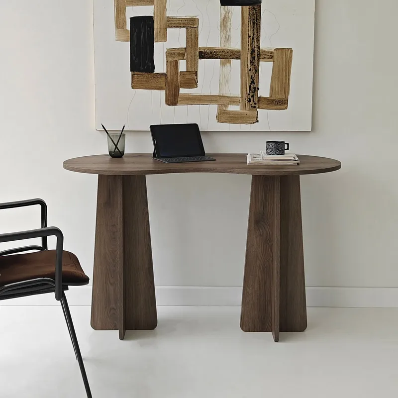 Soryn skrivebord 120 cm - Valnøtt - Møbler - Bord - Kontorbord - Skrivebord