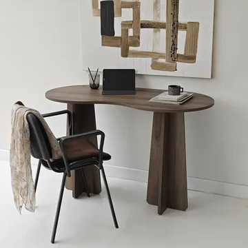 Soryn skrivebord 120 cm - Valnøtt - Møbler - Bord - Kontorbord - Skrivebord