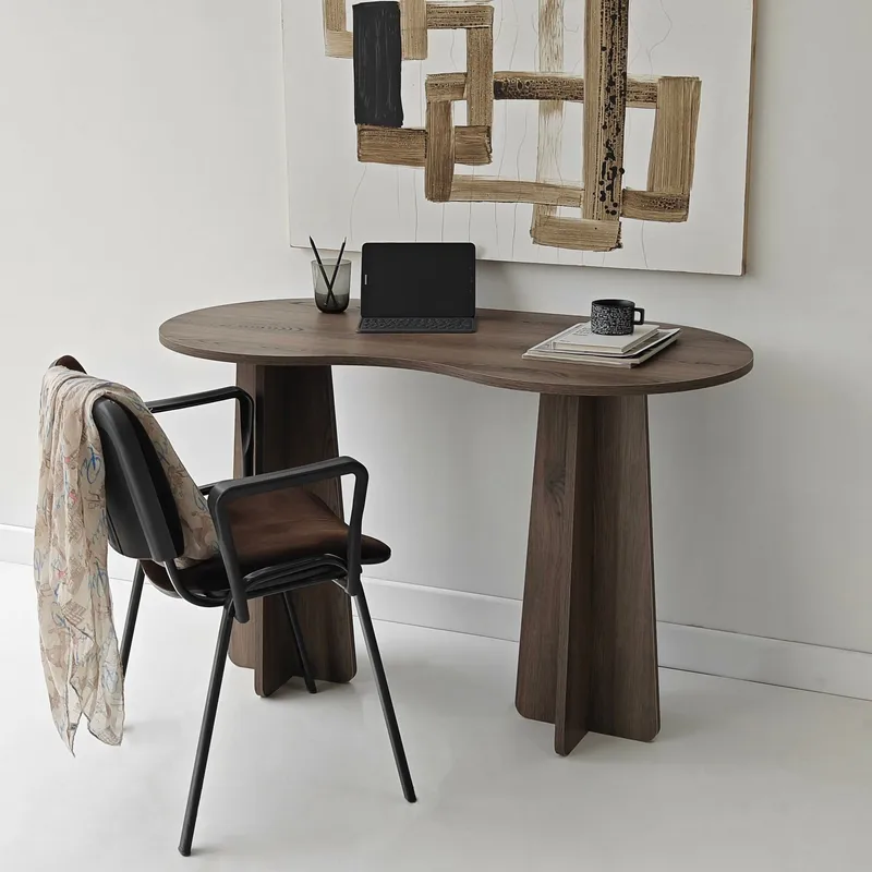 Soryn skrivebord 120 cm - Valnøtt - Møbler - Bord - Kontorbord - Skrivebord