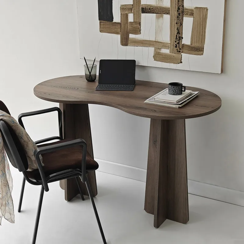 Soryn skrivebord 120 cm - Valnøtt - Møbler - Bord - Kontorbord - Skrivebord