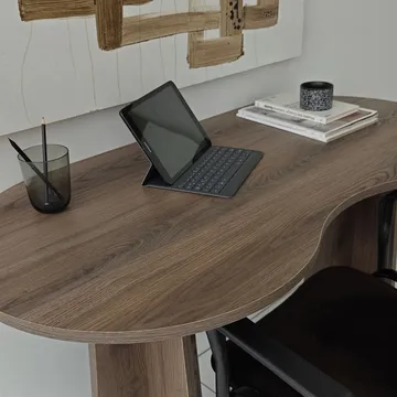 Soryn skrivebord 120 cm - Valnøtt - Møbler - Bord - Kontorbord - Skrivebord