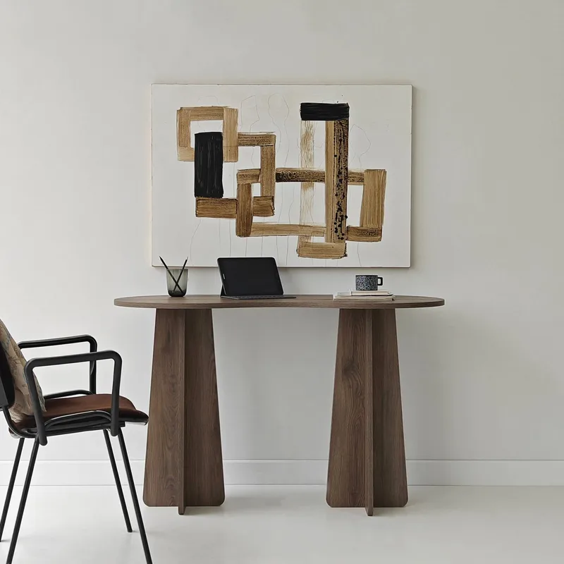Soryn skrivebord 120 cm - Valnøtt - Møbler - Bord - Kontorbord - Skrivebord