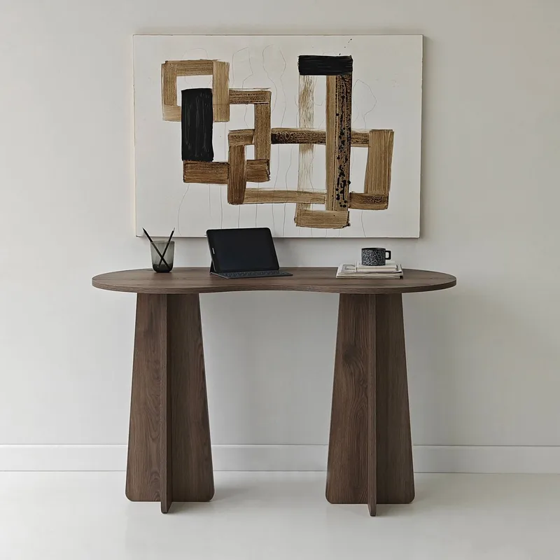 Soryn skrivebord 120 cm - Valnøtt - Møbler - Bord - Kontorbord - Skrivebord