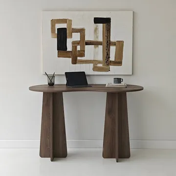 Soryn skrivebord 120 cm - Valnøtt - Møbler - Bord - Kontorbord - Skrivebord