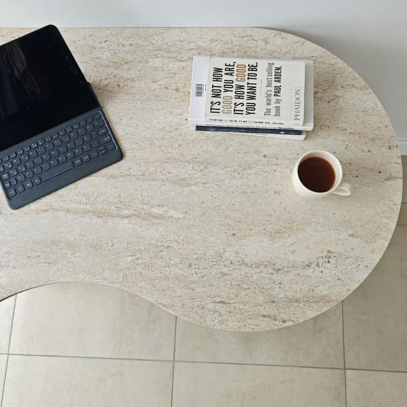 Soryn Skrivebord 120x75x60 cm - Travertine Walnut - Møbler - Bord - Kontorbord - Skrivebord